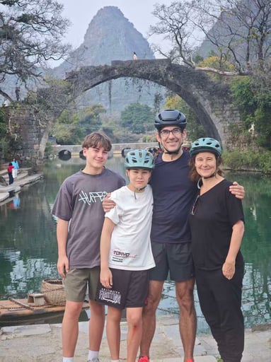 Photo from John, Charlotte, Matthew and Joseph ( New Zealand )